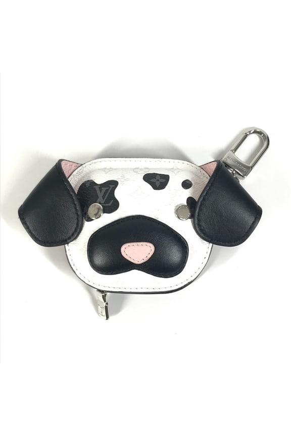 Pre-Owned LOUIS VUITTON M02273 Monogram LV Dog Bag Charm. Wallet, pouch, keychain,...