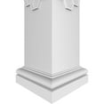 thumbnail image 5 of Ekena Millwork 12"W x 9'H Craftsman Classic Square Non-Tapered Westmore Fretwork Column w/ Tuscan Capital & Tuscan Base, 5 of 8