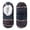 A-Black509, variant on Yuanlong Womens Slipper Socks Vintage Print Plush Lined Non Floor Socks With Grips Warm Winter Indoor House Socks