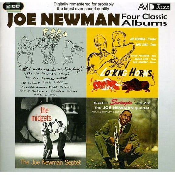 Joe Newman - Locking Horns / All I Wanna Do Is Swing / Midgets / Soft Swingin' Jazz - Music & Performance - CD