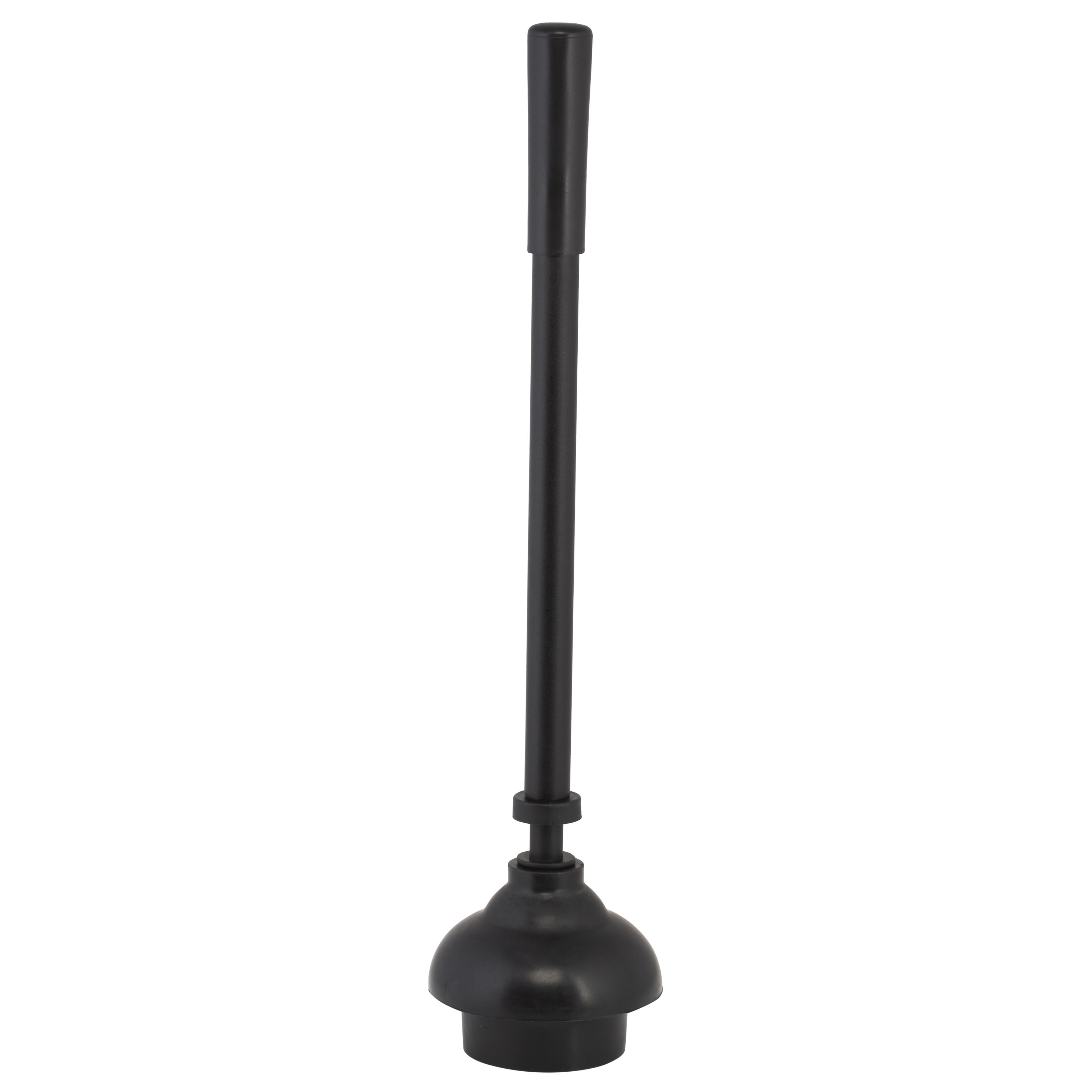 Bath Bliss 2-in-1 Toilet Brush and Plunger Set in Black