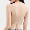 thumbnail image 6 of Miqool Seamless Thin Ice Silk Bras for Women Summer Comfort Wireless Bralettes Breathable Cool Lightly Plus Size Tshirt Bra, 6 of 6