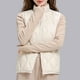 thumbnail image 1 of Chaquetas y abrigos casuales sin mangas y sin capucha para mujer, chaqueta acolchada ligera con cuello alto y sin mangas, abrigo con cremallera para otoño e invierno, chaqueta para mujer, 1 of 5
