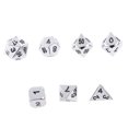 thumbnail image 2 of 7pcs / Set TRPG Games D4-D20 Dados De Varios Lados Color # 9 Sunnimix Dado, 2 of 6