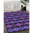 thumbnail image 3 of Ahgly Company Machine Washable Indoor Rectangle Transitional Purple Area Rugs, 4' x 6', 3 of 7