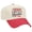 Natural/Red, variant on Patriot Pride Embroidered Otto Hat 5 Panel Mid Profile – America's 250 Years of Freedom 1776–2026 Anniversary Design - Natural/Black
