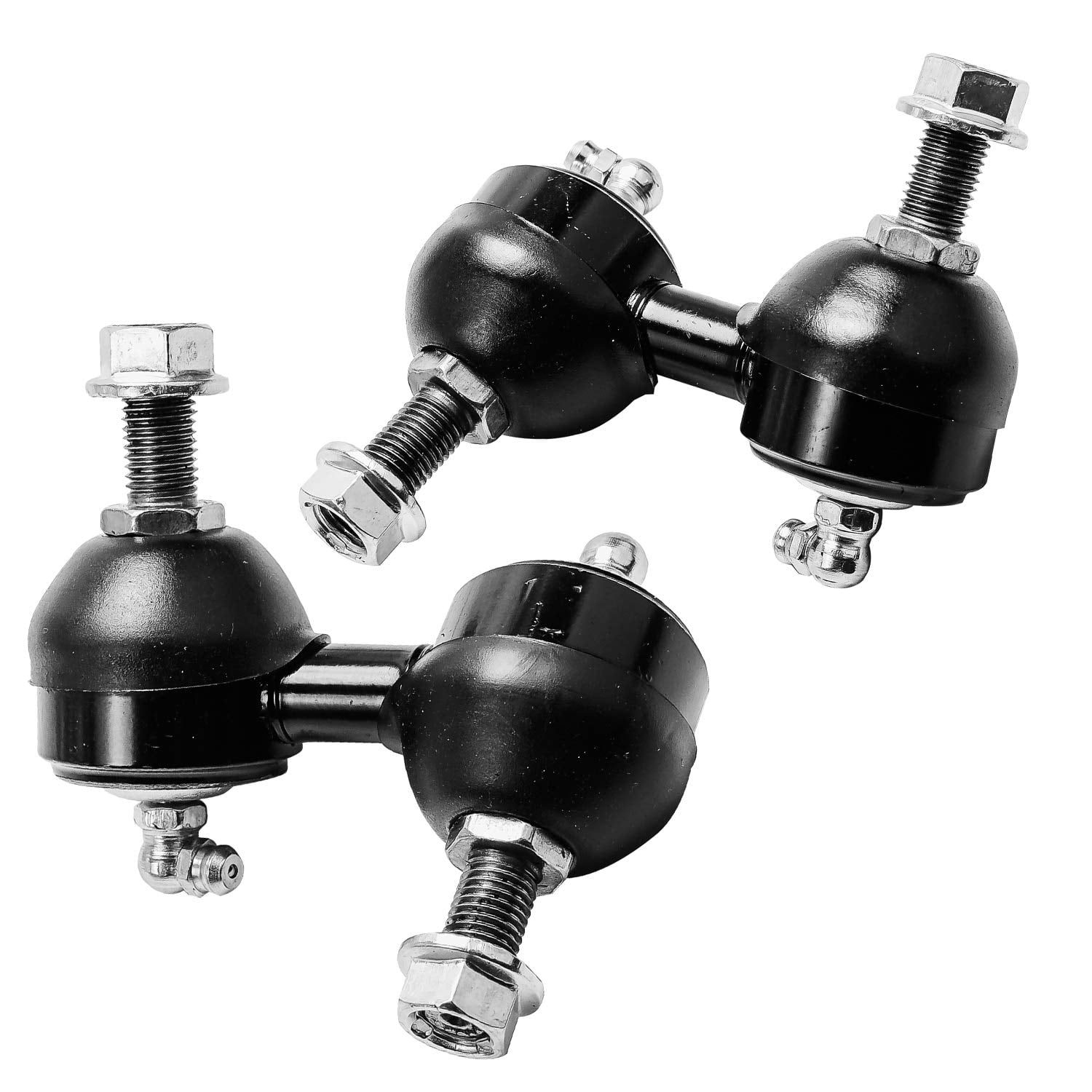 Detroit Axle - Front 8pc Suspension Kit for 2001-2005 Honda Civic, 2 Lower Control Arms 2 Lower Ball Joints 2 Outer Tie Rods 2 Sway Bars 2001 2002 2003 2004 2005 Replacement