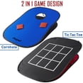 thumbnail image 2 of Juego de juego Cornhole plegable Juegoal de 91 x 61 x 21 cm, 10 bolsas, 2 of 6