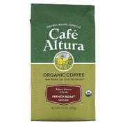 Cafe Altura Organic Coffee, French Roast, Ground, 10 oz (283 g)