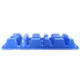 thumbnail image 6 of Plastic Ice Cube Tray For Freezer - Ocean Blue - Food Storage, Portion Control, Dishwasher Safe, Makes 15 Cubes, 6 of 7