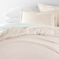 thumbnail image 4 of Duvet Cover Set - Ultra Soft & Breathable - Blush Rugged Striped for Twin Size Bedding by Comfort Canopy, 4 of 13