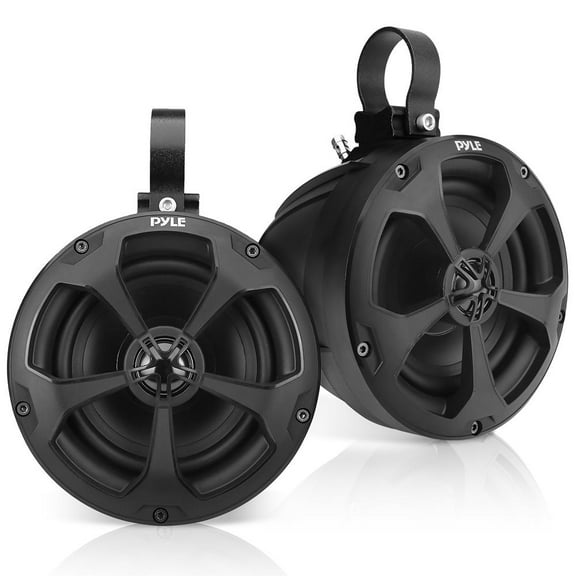 Pyle 2-Way Waterproof Off Road Speaker 5.25" 1000 Watts Active Passive Marine Grade Wakeboard Tower