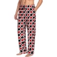 thumbnail image 6 of Logiee Playing Cards Print Pajama Pants for Men,Men’s Pajama Bottoms,Mens PJ Pants with Pockets & Button Fly-Small, 6 of 6
