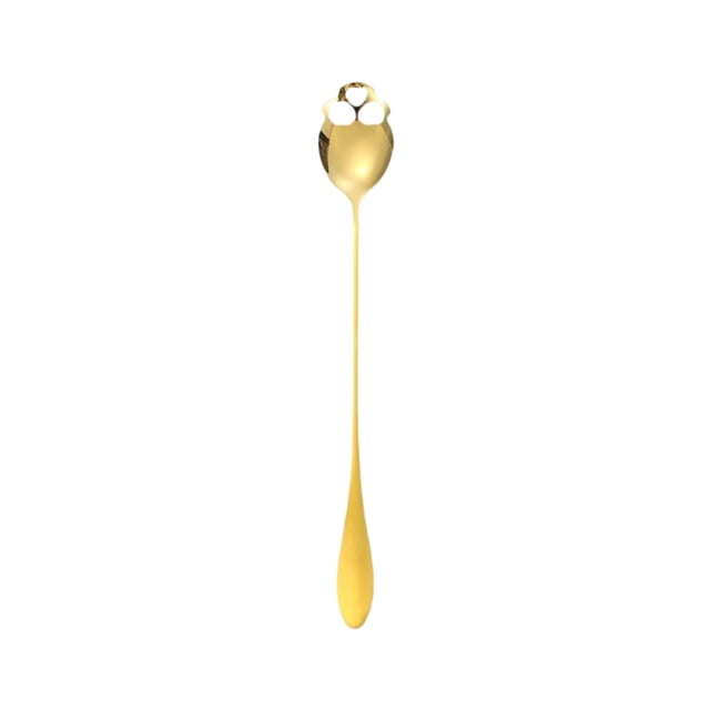 Stainless Steel Coffee Spoon Dessert Stirring Spoon Bar Mixing Tool for Kitchen Restaurant Tableware