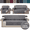 Gray, variant on JIAN YA NA Reversible Sofa Cover for 1-Seater, Non-slip Quilted Couch Slipcover Water Resistant Furniture Protector for Kids Pets, Khaki