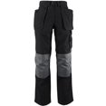 thumbnail image 2 of Alexandra - Pantalones de Trabajo Holster para Mujer (Negro/Gris), 2 of 2