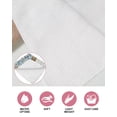 thumbnail image 6 of Blue Hydrangea Kitchen Dish Towels for Drying Dishes Set of 4, Spring Floral Leaves Butterfly Vintage Beige Waffle Weave Microfiber Hand Tea Bathroom Towels Quick Dry & Absorbent Towel 12x12, 6 of 7