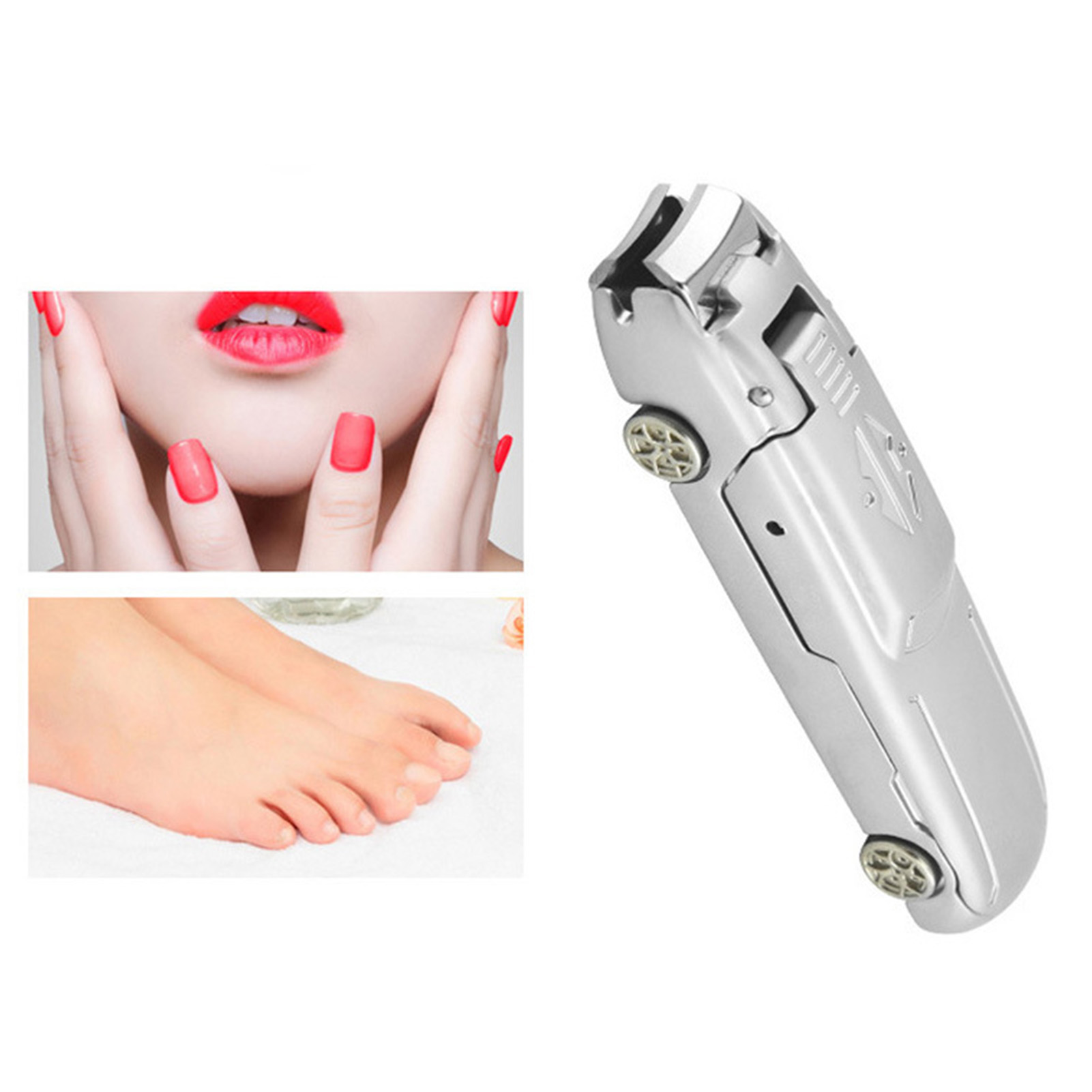 Mairbeon Nail Clipper Multifunctional Wide Teeth Comfortable Thick