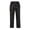 Brown, variant on Men's Professional Work Pants Full Elastic Waist with Functional Design for Kitchen Service and Hospitality Environments L Size Black