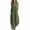 Army Green, variant on Linen Sleeveless Jumpsuits for Women Crew Neck Solid Color Casual Summer Long Pants