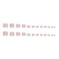 thumbnail image 6 of Fofosbeauty 24pcs Press on False Nails,Fake Nails for Gifts,Square Toe Flash Pure Desire Pink, 6 of 10