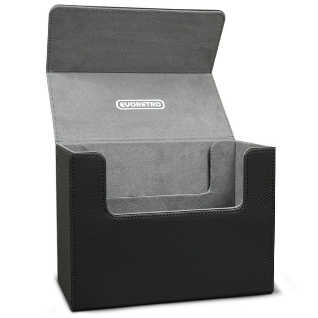 EVORETRO Boîte de Rangement Magnétique pour Cartes – Étanche, Légère, Protection Supérieure – Contient 180 Toploaders Ou 500 Cartes à Collectionner Sportives