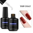 Toenail Press on Nails Gel Top And Base Coat Nail Base Adhesive