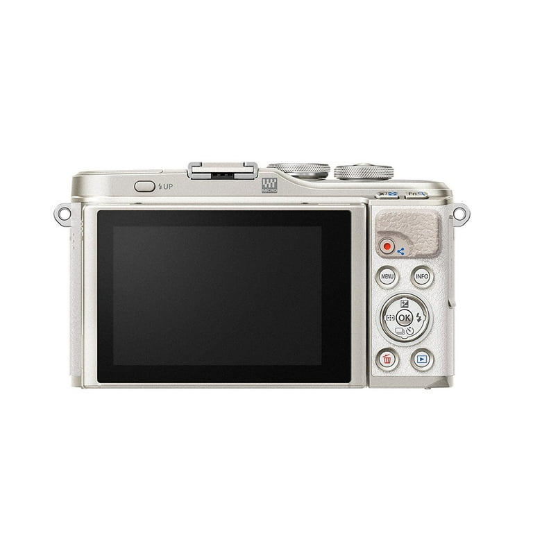 Olympus PEN E-PL9 Pearl White Body, Silver 14-42mm F3.5-5.6