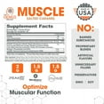 thumbnail image 3 of Natural Lean Muscle & Muscle Mass Supplement- Anabolic Testosterone Booster Powder, Salted Caramel Genius Muscle by the Genius Brand, 3 of 6