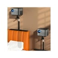 thumbnail image 4 of Plug-in Projector Stand Bedside Sofa Projector Mount Base Ballhead 360 Degree Adjustable Table Side Projector Bracket, 4 of 11