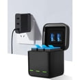 thumbnail image 1 of Compact Type-C Charging Case for GoPro Hero 9 Durable Plastic Housing, Small Size for Travel, 1 of 6