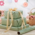 thumbnail image 5 of Mini Size Sage Green Gift Wrapping Paper Roll 17×33 Ft, Tear Resistant Versatile Wrap Paper, Perfect for Baby Shower Wedding Birthday Holiday DIY Gift Packaging, 5 of 6