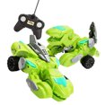 thumbnail image 2 of Vogacara Profesional 2 en 1 Dinosaur Cars Niños Dinosaurios Juguete Cambio de forma Control remoto Coche Animal Robot con sonido realista Juguetes Verde, 2 of 6