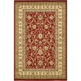 thumbnail image 1 of Unique Loom Voyage Collection Traditional Oriental Classic Intricate Design Area Rug, 4' 0 x 6' 0 Rectangular, Red/Gold, 1 of 1