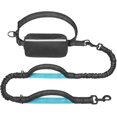 thumbnail image 1 of Correa de manos libres para perros iYoShop con funda con cremallera negra, 1 of 1