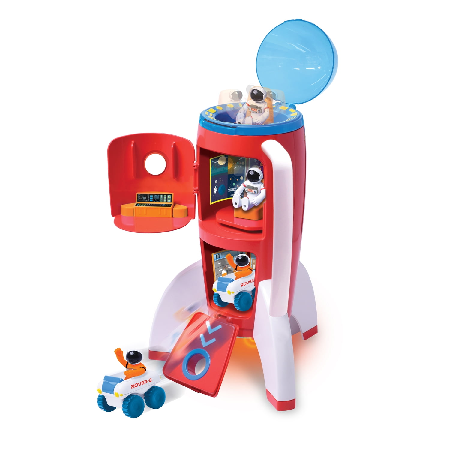 smithsonian space rocket toy