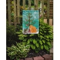 thumbnail image 2 of Carolines Treasures BB9335GF Holland Lop Rabbit Christmas Flag Garden - Size, 2 of 3