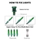 thumbnail image 3 of Luces de Navidad en Cadena TW SHINE 2x6m 200 Verde Impermeables, 3 of 7