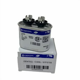 フンさん専用 80 + 7.5 uF x 370 or 440 VAC Round - USA Made Capacitor
