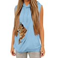 thumbnail image 3 of Dog Pouch Hoodie Kangaroo Pocket Oversized Pet Carrier Pullover Tops Soft Sleeveless Hoodie with Dog Pouch Animal Holder Pet Carrier Hoodie, 3 of 5