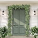 thumbnail image 4 of Simulation Of Green Vines Home Fireplace Decoration Christmas Thanksgiving Artificial Decoration Pendant 10 Fork Pines Needle Vines, 4 of 5