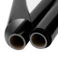 thumbnail image 2 of JAM Paper Glossy Wrapping Paper, 52.6 sq ft Total (17 in x 18 ft Each), Glossy Black, 2 Rolls/Pack, 2 of 5