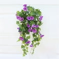 thumbnail image 6 of Nanoei Artificial Vine Plants | Lifelike Morning Glory Flowers 4 Colors Home Wedding Decor, Artificial Climbing Vines for Indoor/Outdoor Garden Party Decoration, Artificial Flowers 23 Artificial, 6 of 9