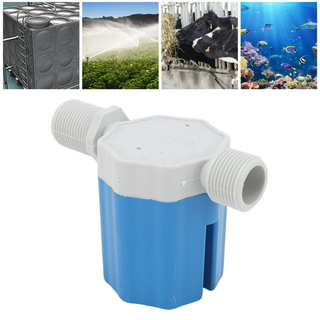Automatic Water Level Control Valve Nylon Float Valve for Water with No Electricity Needed for Solar Energy Aquarium Water Tower