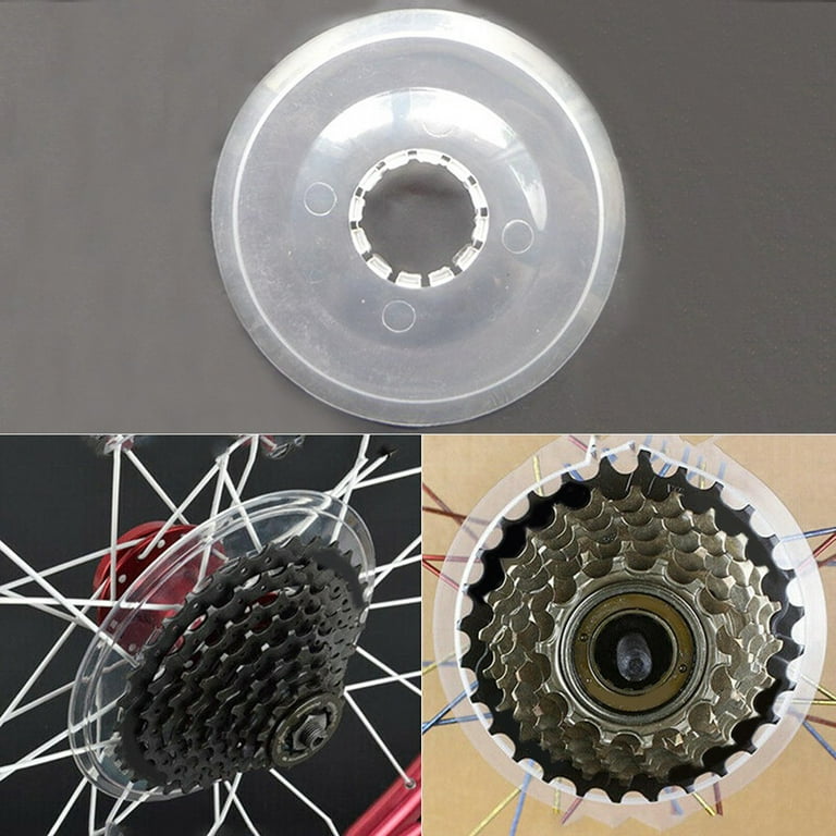 SPOKE FREEWHEEL PROTECTORS Disc Cover Cassette Protection Plastic