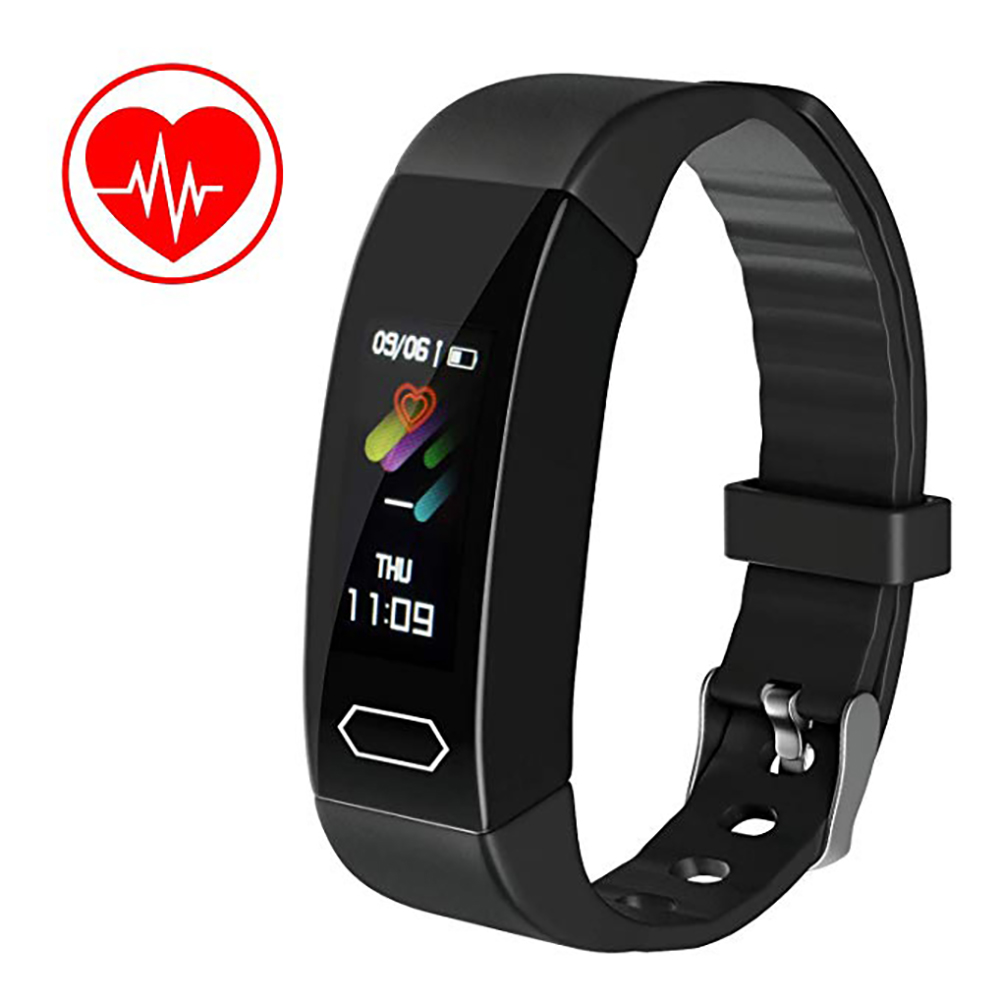 Prettyui NB-202 Smart Bracelet Heart Rate Monitor Wristband Waterproof  Pedometer Fitness Sports Bluetooth Smartband Pedometer Watch for Women and  Men - Walmart.com