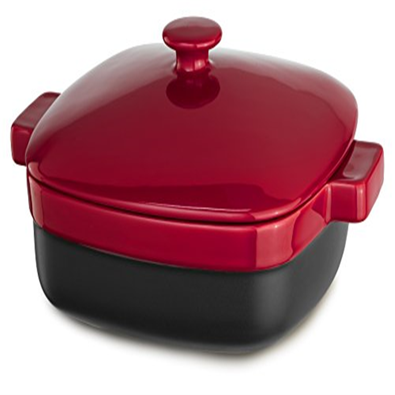 KitchenAid KBMR42CRER Streamline Ceramic Casserole, 4.2Quart, Empire