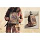 thumbnail image 3 of Women Girls Ethnic Style Embroidery Canvas School Bag Backpack Rucksack Travel Bag Handbags, 3 of 3