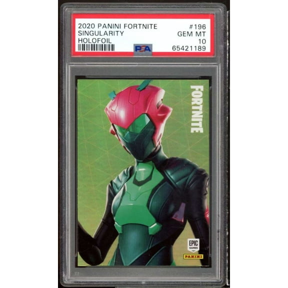 Singularity Holofoil Card 2020 Panini Fortnite USA #196 PSA 10