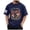 Dark Blue, variant on 250 Anniversary T Shirts for Men Mens American Flag T Shirt Crewneck Pullover Short Sleeve Patriotic Tops(Dark Blue,2XL)